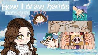 ️How I draw hands️ (a tutorial)