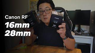 Canon RF 16mm vs. 28mm for travelling. Which should you use?