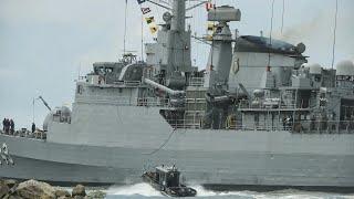 Departure of the LIBERAL FRIGATE for the HIGH SEAS - Brazilian Navy