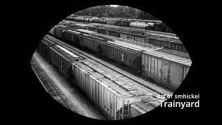 Art of smhickel: Trainyard in Grand Rapids, MI Circa 1998