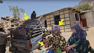 Akram's presence at Fariba's farm to help pack up the belongings