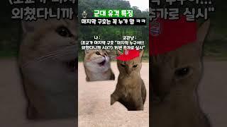 군대 유격 특징 #shorts #군대