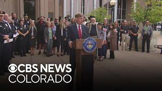 Boulder District Attorney Michael Dougherty holds news conference after sentencing of gunman