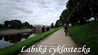 Labská cyklostezka, úsek Hradcem Králové, Plácky - Smiřice, Cyklooáza Na Scestí. Elberadweg.