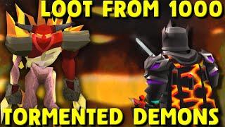 1000 NEW Tormented Demons on OSRS