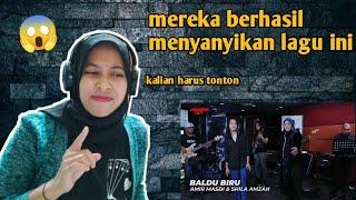 JammingHot AMIR MASDI & SHILA AMZAH - BALDU BIRU |  REACTION