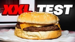 XXL Fertigburger Test Direkt aus der Mikrowelle!