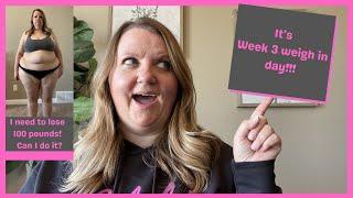 STARTING A WEIGHT LOSS JOURNEY 2021 | Week 3 weigh in day | 3 weeks no sugar | 2021 weight loss vlog