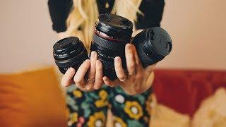 MY CAMERA LENSES | photography lens collection