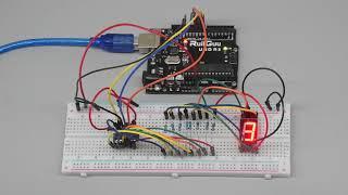 Lesson 8 74HC595 And Segment Display