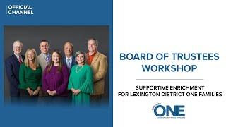 Supportive Enrichment for Lexington District One Families