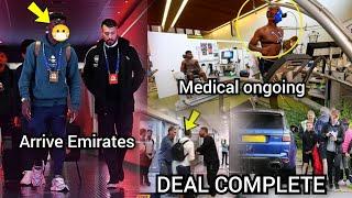 100% DONE medical today!! arsenal 1st January signing complete Deal close!! arsenal transfers