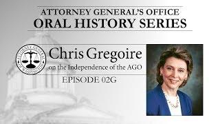 AGO Moment in History Episode 02G: Christine Gregoire and the AGO's Independence