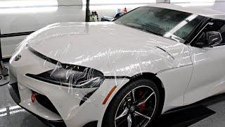 Toyota Supra + XPEL Ultimate Plus Paint Protection Film