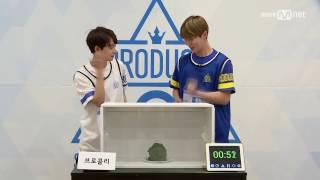 Produce 101 Season 2 Special! Hidden Box MissionㅣKim Yong Guk (Chun) vs Choi Seung Hyeok (Yuehua)