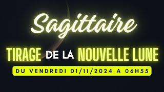 ️ SAGITTAIRE  Nouvelle Lune  du 1er Novembre 2024 Rituel Pleine lune Loi de l’attraction Magie