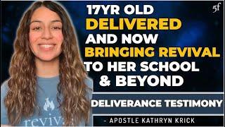 17 Yr Old Delivered & Now Bringing Revival to her High School & Beyond