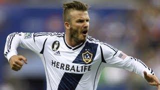 David Beckham goal on free kick vs Montreal Impact, MLS Highlight