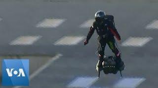 French Inventor Flies Across English Channel on Hoverboard