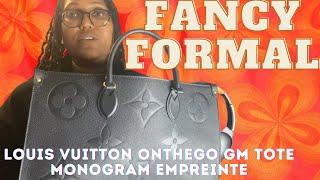 Louis Vuitton On The Go GM Tote Monogram Empreinte 2021 Review - All business?