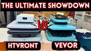 Which Auto Press is better? HTVRONT VS The New Vevor! It's the Ultimate Showdown.