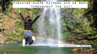 I Almost Touched The RAINBOW | Hidden gem in BASAR ARUNACHAL PRADESH | WaterFall