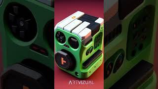 AI turn Game Console into Roblox style Art