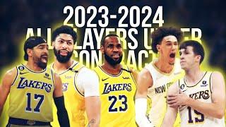 Los Angeles Lakers Roster 2023-2024 || All Players Under Contract || w/ Highlights