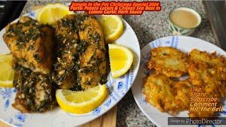 A HOLIDAY DOUBLE FEATURE!!! | Potato Latkes (Potato Pancakes) & Chilean Sea Bass Recipes