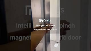 Intelligent anti-pinch magnetic automatic door#home #door #automaticdoors #slidingdoors #fun