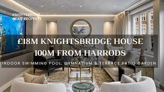 5 Bedroom House in Knightsbridge with Swimming Pool, Lift & Gym, £18.8M