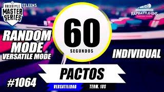  FORMATO FMS INDIVIDUAL  Base de Rap Para Improvisar | EJERCICIO FREESTYLE | RAPBATTLE-ENS #1064