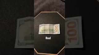 Best Prop/ Movie Money ( Real $100 bill vs Fake 100 bill) 