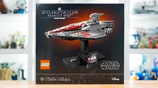 LEGO Star Wars 75404 ACCLAMATOR-CLASS ASSAULT SHIP Review! (2025)