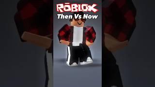 Then Vs Now… #roblox #shorts