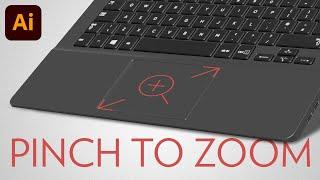 Pinch-to-Zoom Gesture (SOLVED!) | Adobe Illustrator