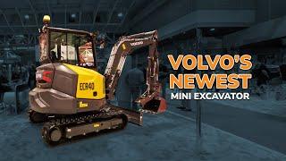 A Closer Look at Volvo’s New ECR40 Mini Excavator