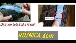 #411 RÓŻNICA OPONY MIĘDZY 3 00 A 3 50 NA 10 CALI SKUTER 4T 80CC