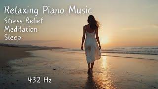 Summer Sunset: 3 Hours of Relaxing  Piano Music - Perfect for Stress Relief and Meditation 