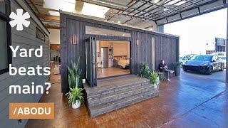 Small prefab backyard home feels more livable than McMansions