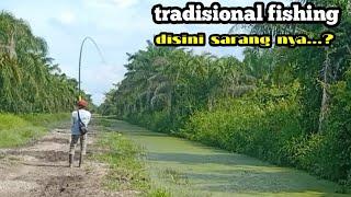 mancing getek!!pemancing yg sangat beruntung dapat spot paling dicari..!