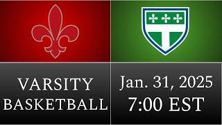 Varsity Basketball: Trinity Episcopal at St. Christopher's, 2025