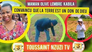 URGENT  : MAMAN OLIVE LEMBRE  KABILA INVITE LES CONGOLAIS À VALORISER L'AGRICULTURE ET L'ÉLEVAGE !