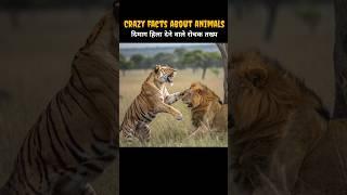 Crazy Facts About Animals | Animal Facts In Hindi | Top 10 #shorts