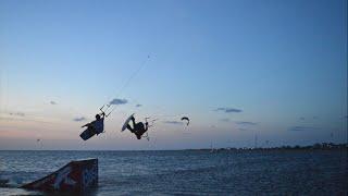 2 Kiters 1 Kicker Same Time Billy Parker & Chris Bobryk