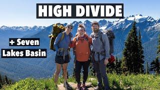 Olympic National Park 2 Day Backpacking Loop | High Divide and Seven Lakes Basin!