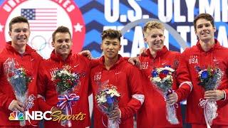 Brody Malone and Sam Mikulak highlight men's U.S. Olympic Gymnastics Team | NBC Sports