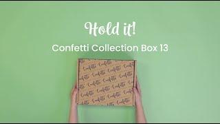 Confetti Collection Box 13 Unboxing