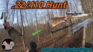 Squirrel Hunting With 22. And 410 (Late Season Hunt) 2020 Ep.6