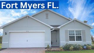 Homes for sale in Fort Myers Florida  Tour this New Construction 4 Bedroom 2 bath  | San Carlos Park